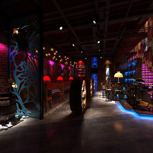 party bar ktv sauna design complete 126 3D Model .c4d .max .obj .3ds .fbx .stl .blend 