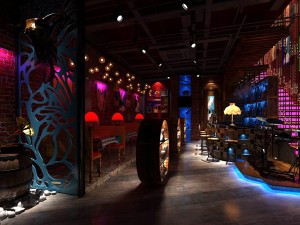 party bar ktv sauna design complete 126 3D Model
