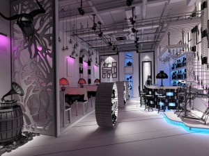 party bar ktv sauna design complete 126 3D Model