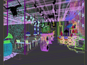 party bar ktv sauna design complete 126 3D Model