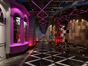 party bar ktv sauna design completo 127 Modello 3D