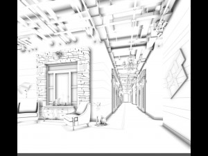 party bar ktv sauna design complete 128 3D Model