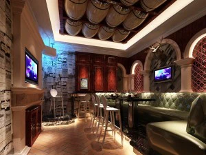 party bar ktv sauna design completo 131 Modello 3D