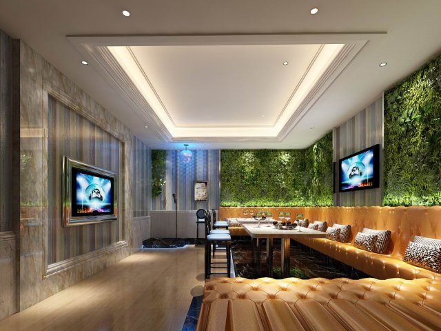 party bar ktv sauna design complete 132 3D Model .c4d .max .obj .3ds .fbx .stl .blend 