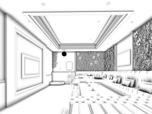 party bar ktv sauna design complete 132 3D Model