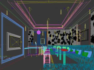 party bar ktv sauna design complete 132 3D Model
