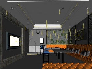 party bar ktv sauna design complete 132 3D Model