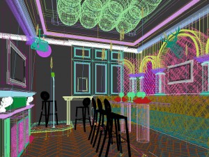 party bar ktv sauna design complete 132 3D Model