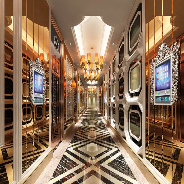 party bar ktv sauna design complete 133 Model 3D .c4d .max .obj .3ds .fbx .stl .blend 