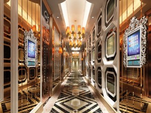 party bar ktv sauna design complete 133 3D 모델