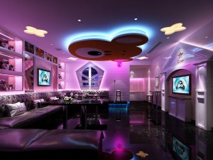 party bar ktv sauna design complete 134 3D 모델