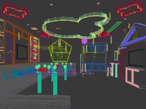 party bar ktv sauna design complete 134 Modèle 3D