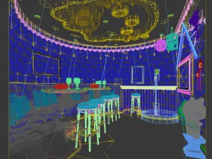 party bar ktv sauna design complete 135 3D Model