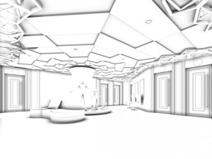 party bar ktv sauna design complete 136 3D Modell