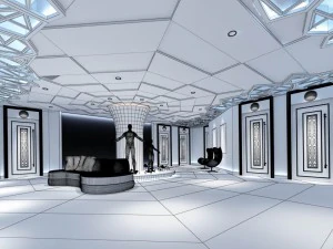party bar ktv sauna design complete 136 3D Model