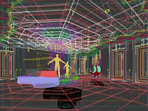 party bar ktv sauna design complete 136 3D Modell