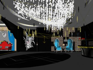 party bar ktv sauna design complete 137 3D Model