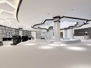 party bar ktv sauna design complete 138 Modello 3D