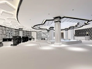 party bar ktv sauna design complete 138 3D Model