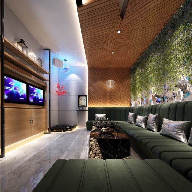 party bar ktv sauna design complete 139 Modelo 3D .c4d .max .obj .3ds .fbx .stl .blend 