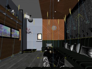 party bar ktv sauna design complete 139 Modelo 3D