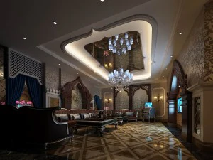 party bar ktv sauna design complete 140 3D Model