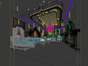 party bar ktv sauna design complete 140 3D Модель