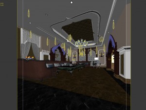party bar ktv sauna design complete 140 3D Модель