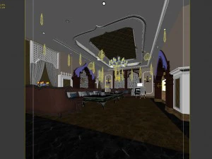party bar ktv sauna design complete 140 3D Model