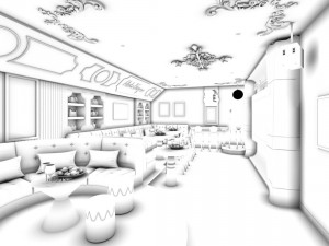 party bar ktv sauna design complete 141 3D Model