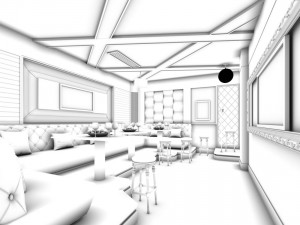 party bar ktv sauna design complete 142 3D Model