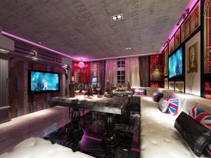 party bar ktv sauna design complete 143 3D Model