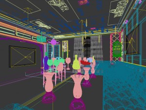 party bar ktv sauna design complete 143 3D मॉडल