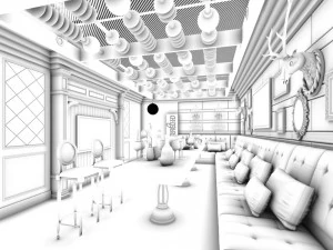 party bar ktv sauna design complete 144 3D Model