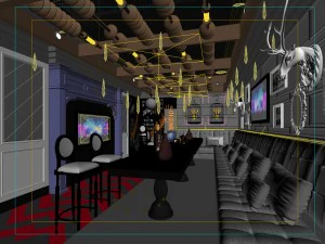 party bar ktv sauna design complete 144 3D Model