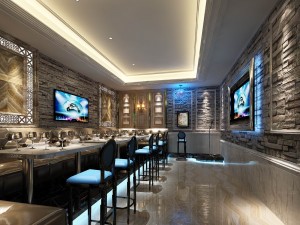 party bar ktv sauna design complete 145 3D Model