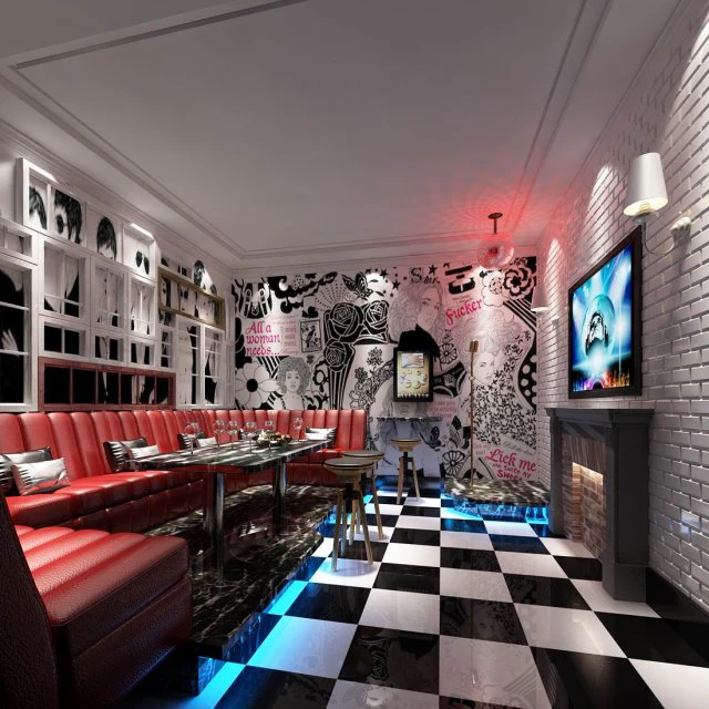 party bar ktv sauna design complete 146 3D Model .c4d .max .obj .3ds .fbx .stl .blend 