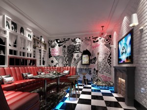 party bar ktv sauna design complete 146 3D Model