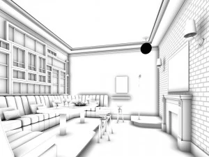 party bar ktv sauna design complete 146 3D Model