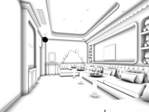 party bar ktv sauna design complete 147 3D Model