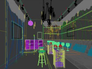 party bar ktv sauna design complete 150 3D Model
