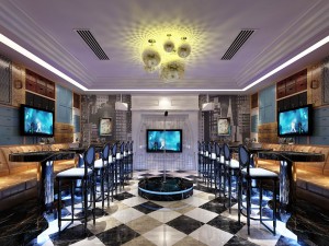 party bar ktv sauna design complete 153 3Dモデル