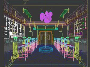 party bar ktv sauna design complete 153 3D Model
