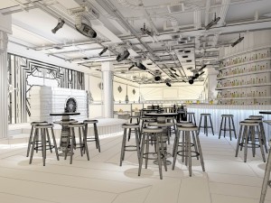 party bar ktv sauna design complete 156 3D Model