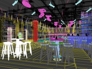 party bar ktv sauna design complete 156 3D Model