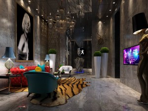 party bar ktv sauna design complete 157 3D Model