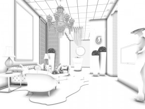 party bar ktv sauna design complete 157 3D Model
