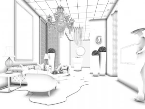 party bar ktv sauna design complete 157 3D Model