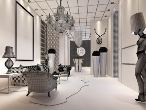 party bar ktv sauna design complete 157 3D Model