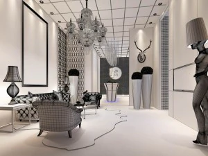 party bar ktv sauna design complete 157 3D Model